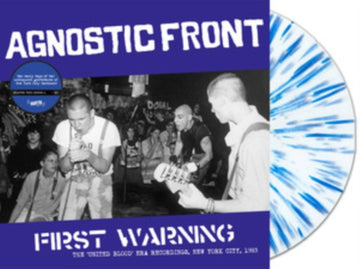 FIRST WARNING: THE UNITED BLOOD ERA RECORDINGS, NEW YORK CITY, 1983 (COLOR VINYL) | VINYL RECORD (LP)