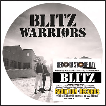 WARRIORS/YOUTH (LIMITED EDITION/PICTURE DISC) | 7IN VINYL