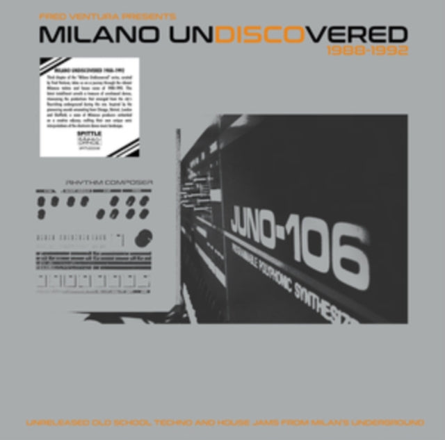 VARIOUS ARTISTS | FRED VENTURA PRESENTS MILANO UNDISCOVERED 1988-1992 - UNRELEASED | VINYL RECORD (LP)