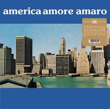 AMERICA AMORE AMARO | VINYL RECORD (LP)