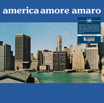 AMERICA AMORE AMARO (BLUE VINYL) | VINYL RECORD (LP)
