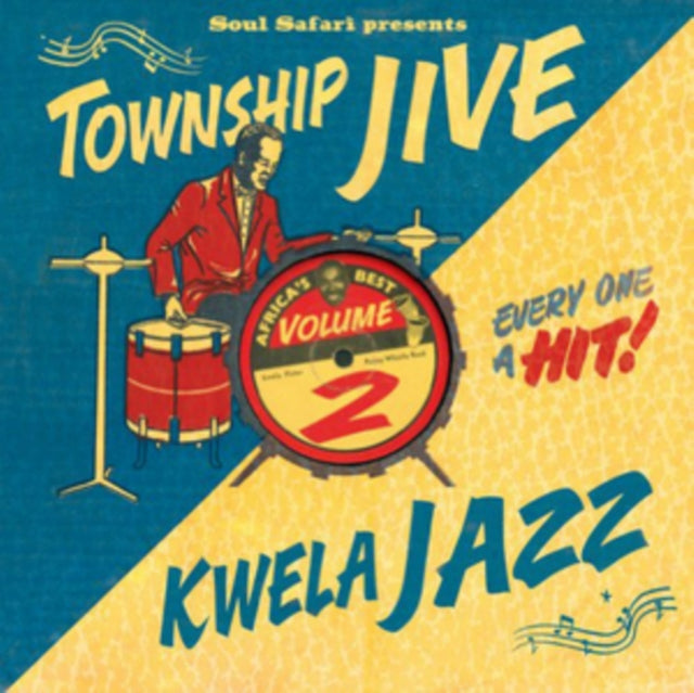 VARIOUS ARTISTS | SOUL SAFARI PRESENTS TOWNSHIP JIVE & KWELA JAZZ VOL.2 | VINYL RECORD (LP)
