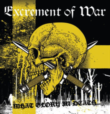 WHAT GLORY IN DEATH (HALF YELLOW HALF BLACK VINYL) | VINYL RECORD (LP)