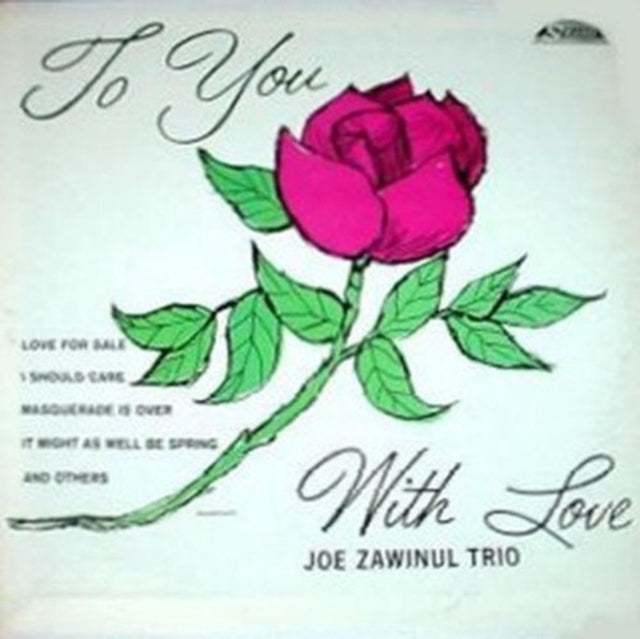 ZAWINUL TRIO, JOE | TO YOU WITH LOVE | CD