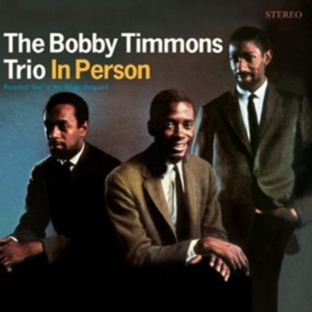 TIMMONS, BOBBY TRIO | IN PERSON (180G) | VINYL RECORD (LP)
