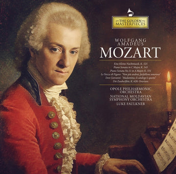 GOLDEN MASTERPIECES - WOLFGANG AMADEUS MOZART | VINYL RECORD (LP)
