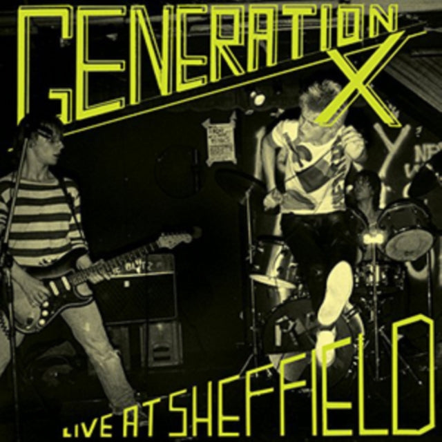 GENERATION X | LIVE AT SHEFFIELD | VINYL RECORD (LP)
