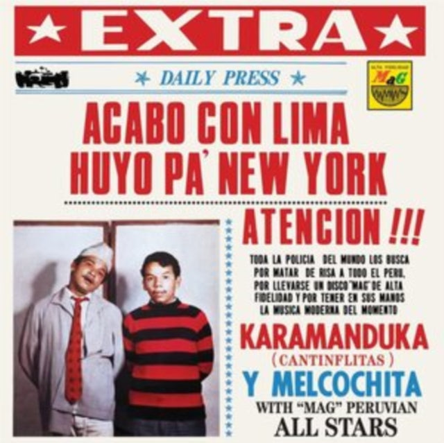 KARAMANDUKA Y MELCOCHITA | ACABO CON LIMA HUYO PA NUEVA YORK | VINYL RECORD (LP)