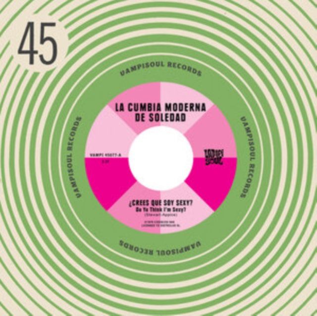 LA CUMBIA MODERNA DE SOLEDAD & MACHUCA CUMBIA | DA YA THINK I'M SEXY?/STAYIN ALIVE | 7IN VINYL