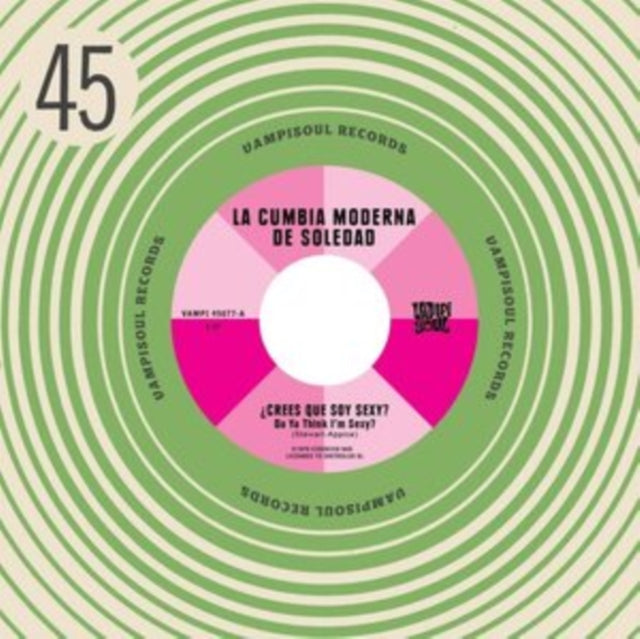LA CUMBIA MODERNA DE SOLEDAD; MACHUCA CUMBIA | DA YA THINK I'M SEXY? / STAYIN' ALIVE | 7IN VINYL