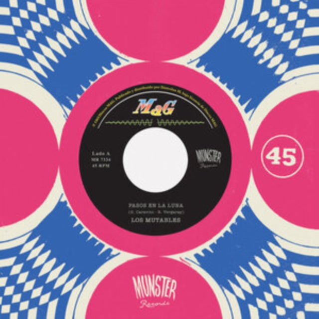 LOS MUTABLES | PASOS EN LA LUNA / SUSPENSO EN EL ESPACIO | 7IN VINYL
