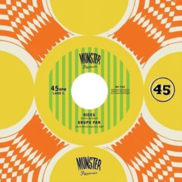 GRUPO PAN & JEAN PAUL EL TROGLODITA | DICES | 7IN VINYL