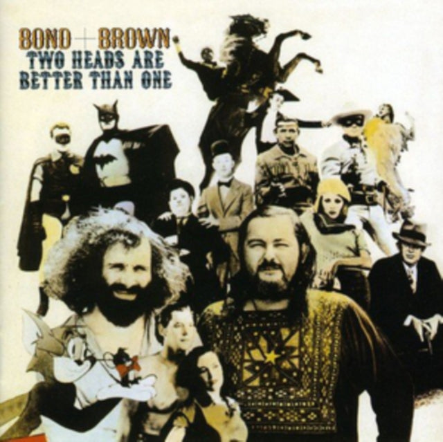 BOND PLUS BROWN | TWO HEADS ARE BETTER THAN ONE | VINYL RECORD (LP)