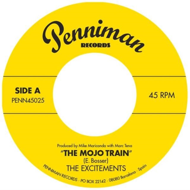 EXCITEMENTS | MOJO TRAIN/I'LL BE WAITING | 7IN VINYL