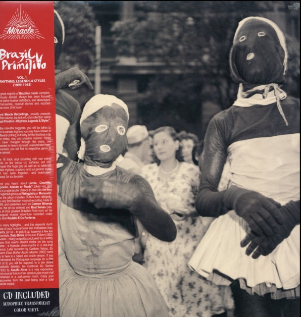VARIOUS ARTISTS | BRAZIL PRIMITIVO VOL.1: RHYTHMS, LEGENDS & STYLES (1899-1963) | VINYL RECORD (LP)