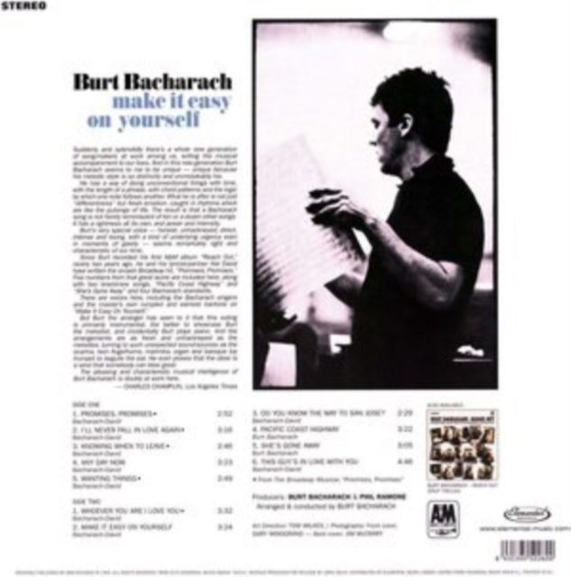 BACHARACH, BURT | MAKE IT EASY ON YOURSELF | VINYL RECORD (LP)