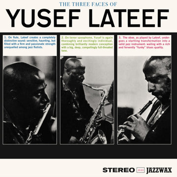 THREE FACES OF YUSEF LATEEF (LIMITED EDITION) | VINYL RECORD (LP)