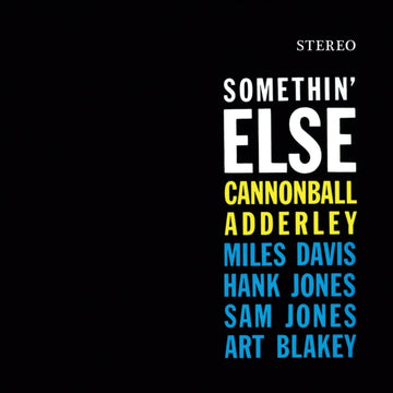 SOMETHIN ELSE (CRYSTAL CLEAR VINYL) | VINYL RECORD (LP)