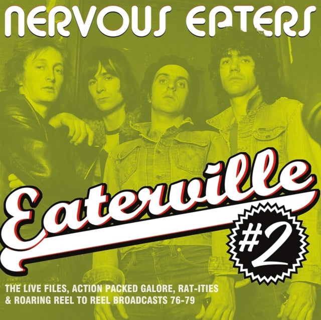 NERVOUS EATERS | EATERVILLE #2: LIVE FILES, ACTION PACKED GALORE, RAT-ITIES & ROARING REEL TO REEL BROADCASTS 76-79 | VINYL RECORD (LP)