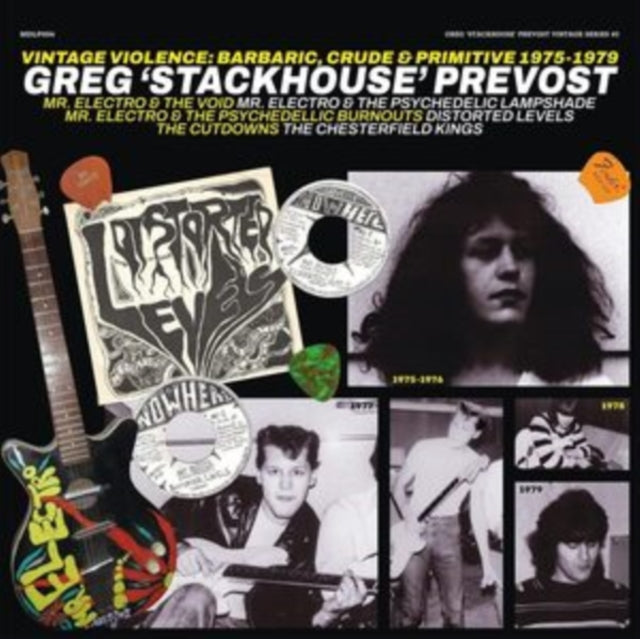 PREVOST,  GREG 'STACKHOUSE | VINTAGE VIOLENCE: BARBARIC, CRUDE & PRIMITIVE | VINYL RECORD (LP)