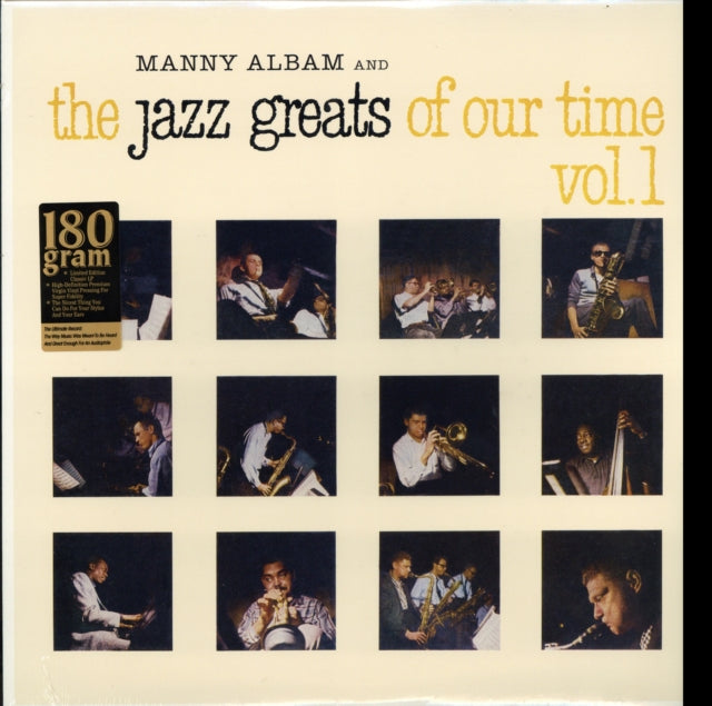 ALBAM, MANNY | JAZZ GREATS OF OUR TIME VOL.1 | VINYL RECORD (LP)
