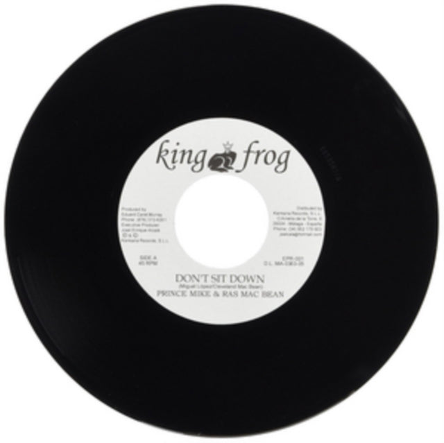 PRINCE MIKE & RAS MACBEAN | DON'T SIT DOWN | 7IN VINYL
