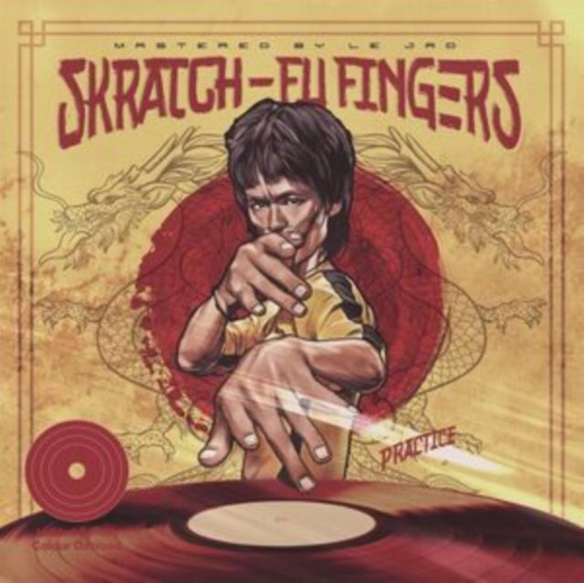 DJ T-KUT | SKRATCH FU-FINGERS PRACTICE (BLACK) | 7IN VINYL