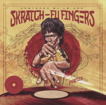 DJ T-KUT | SKRATCH FU-FINGERS PRACTICE (BLACK) | 7IN VINYL