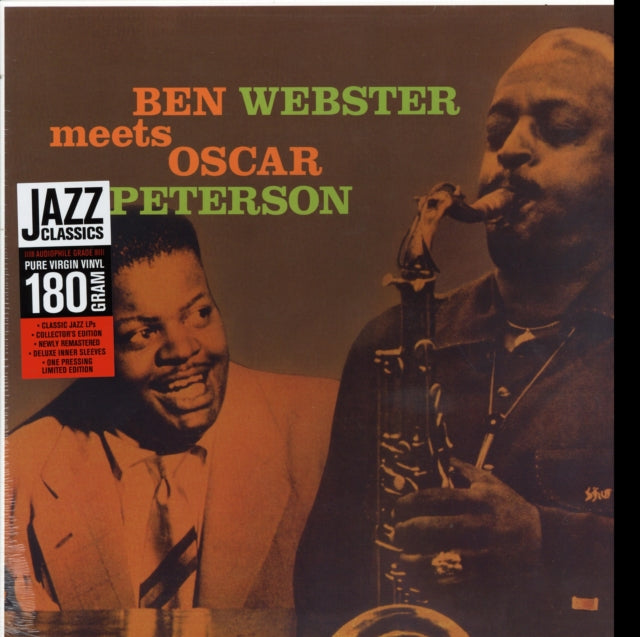 WEBSTER, BEN / PETERSON, OSCAR | BEN WEBSTER MEETS OSCAR PETERSON | VINYL RECORD (LP)