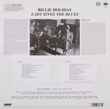 HOLIDAY, BILLIE | LADY SINGS THE BLUES | VINYL RECORD (LP)