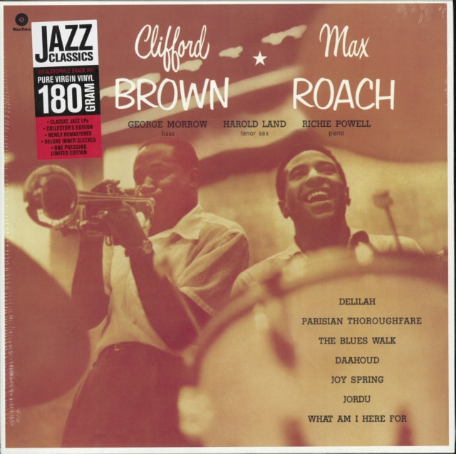 BROWN, CLIFFORD / MAX ROACH | CLIFFORD BROWN & MAX ROACH | VINYL RECORD (LP)