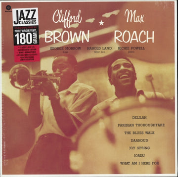 BROWN, CLIFFORD / MAX ROACH | CLIFFORD BROWN & MAX ROACH | VINYL RECORD (LP)