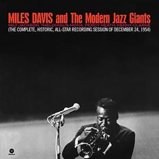 DAVIS, MILES; MODERN JAZZ GIANTS | COMPLETE HISTORIC ALL STAR RECONDING DEC 24 1954 | VINYL RECORD (LP)