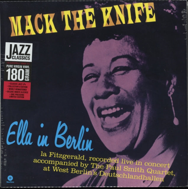 FITZGERALD, ELLA | MACK THE KINFE: ELLA IN BERLIN | VINYL RECORD (LP)