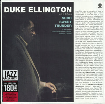 ELLINGTON, DUKE | SUCH SWEET THUNDER | VINYL RECORD (LP)