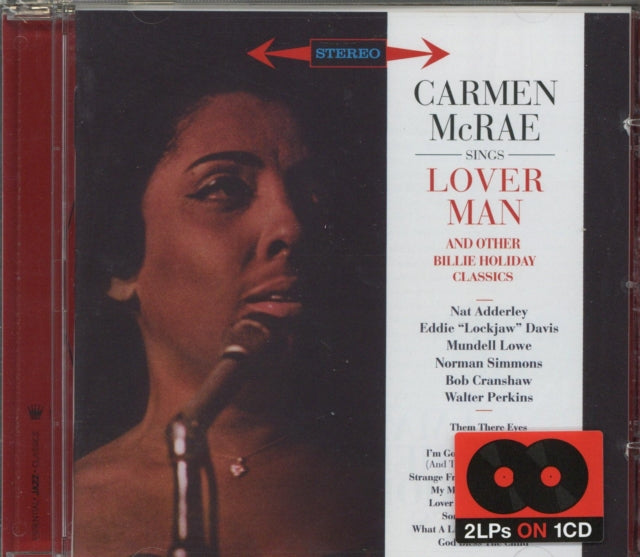 MCRAE, CARMEN | SINGS LOVER MAN & OTHER BILLIE HOLIDAY CLASSICS | CD