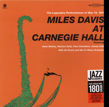 DAVIS, MILES | AT CARNEGIE HALL | VINYL RECORD (LP)
