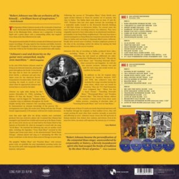 JOHNSON, ROBERT | GENIUS OF THE BLUES: THE COMPLETE MASTER TAKES (180G) | VINYL RECORD (LP)