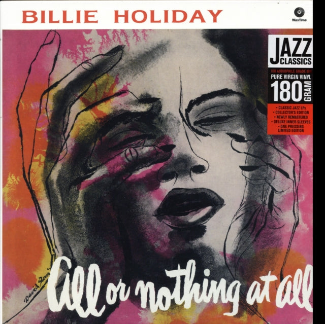 HOLIDAY, BILLIE | ALL OR NOTHING AT ALL | VINYL RECORD (LP)