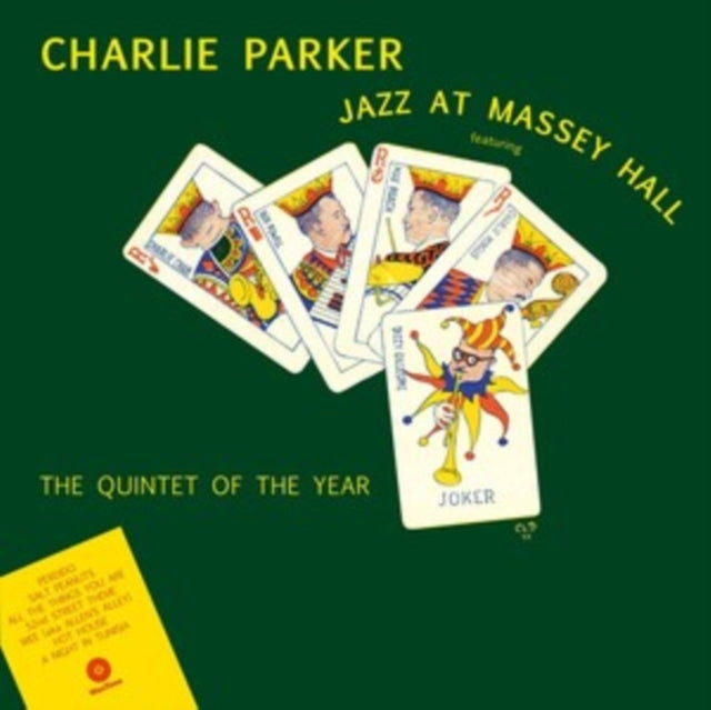 PARKER, CHARLIE | JAZZ AT MASSEY HALL | VINYL RECORD (LP)