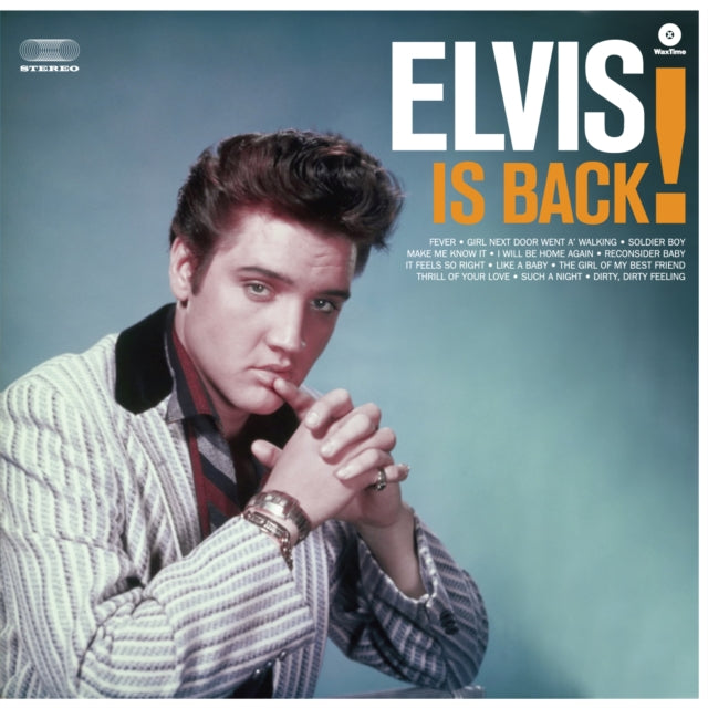 PRESLEY,  ELVIS | ELVIS IS BACK | VINYL RECORD (LP)