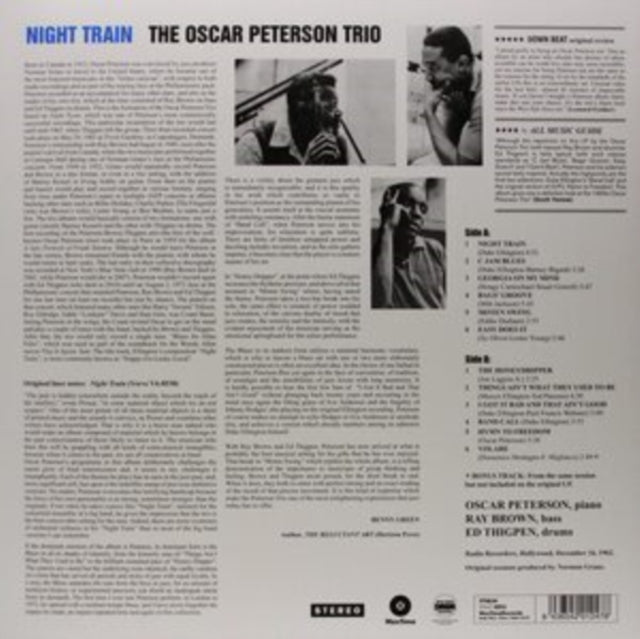 PETERSON, OSCAR | NIGHT TRAIN | VINYL RECORD (LP)