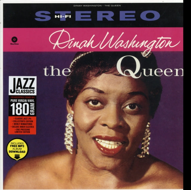 WASHINGTON, DINAH | QUEEN | VINYL RECORD (LP)