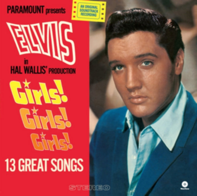 PRESLEY, ELVIS | GIRLS GIRLSGIRLS PLUS 2 BONUS TRACKS | VINYL RECORD (LP)