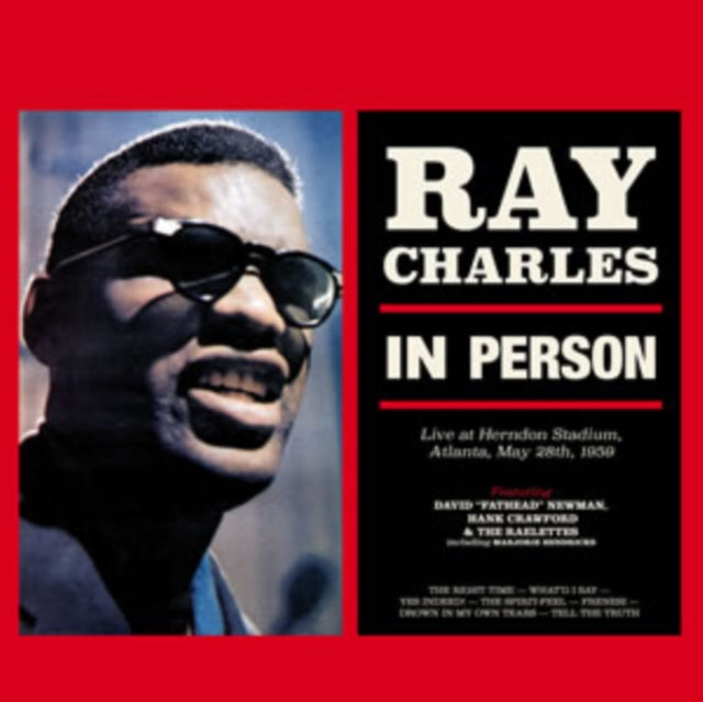 CHARLES, RAY | IN PERSON (2 BONUS TRACKS) | VINYL RECORD (LP)