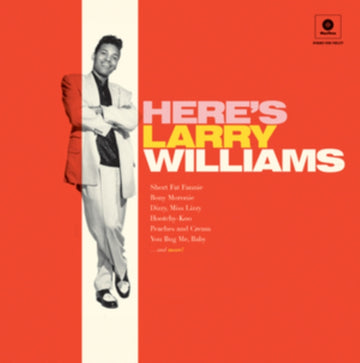 HERE'S LARRY WILLIAMS (2 BONUS TRACKS/180G/DMM/LIMITED) | VINYL RECORD (LP)