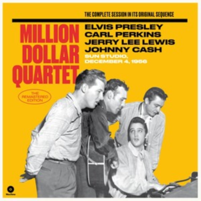 PRESLEY, ELVIS / PERKINS, CARL / LEWIS, JERRY LEE / CASH, JOHNNY | MILLION DOLLAR QUARTET (COMPLETE SESSION/GATEFOLD EDITION) (180G/DMM/LTD) | VINYL RECORD (LP)