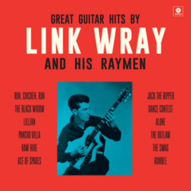 WRAY, LINK AND HIS RAYMEN | GREAT GUITAR HITS BY LINK WRAY AND HIS WRAYMEN (180G/DMM MASTER/4 BONUS TRACKS) | VINYL RECORD (LP)