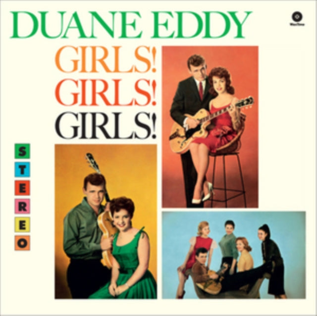 EDDY, DUANE | GIRLS GIRLS GIRLS (180G/DMM MASTER/2 BONUS TRACKS) | VINYL RECORD (LP)