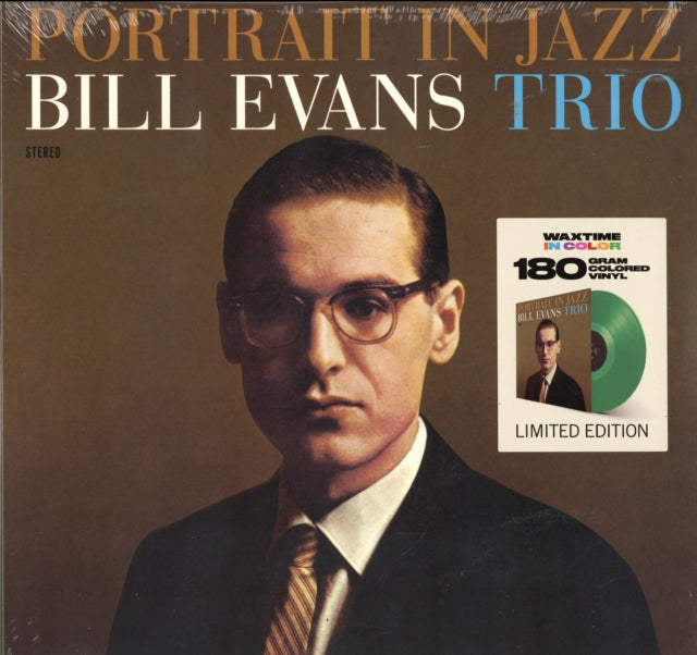 EVANS, BILL TRIO | PORTRAIT IN JAZZ (180G/LIMITED EDITION/CLEAR GREEN VINYL/BONUS TRACK/UNIQUE STICKER) | VINYL RECORD (LP)